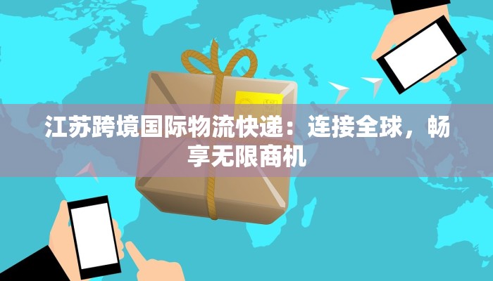 江苏跨境国际物流快递：连接全球，畅享无限商机