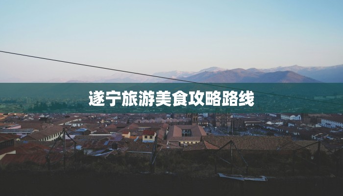 遂宁旅游美食攻略路线