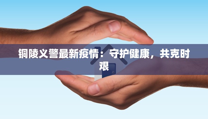 铜陵义警最新疫情：守护健康，共克时艰